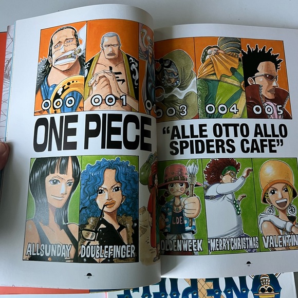One Piece Color Walk Art Book, Vol. 1 & 2 Books Eiichiro Oda Italian - Picture 9 of 10